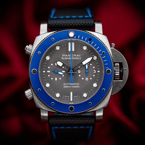 panerai 00982|Panerai Submersible Chrono Guillaume Nery Edition  .